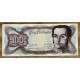 VENEZUELA 1976 BILLETE DE 100 BOLIVARES